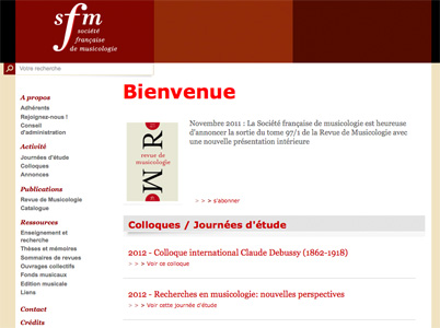 Société Française de Musicologie