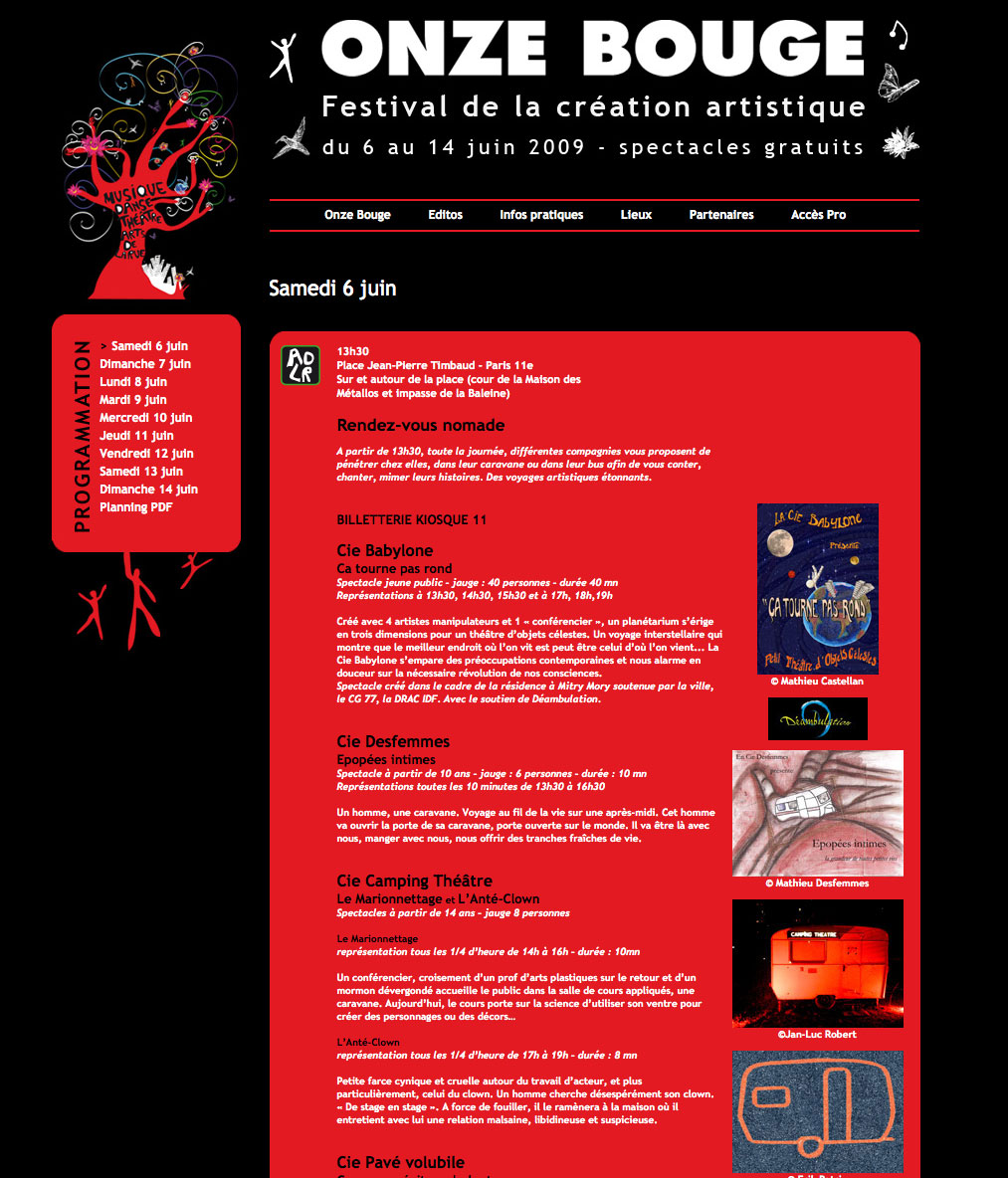 Festival XI - Edition 2009